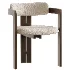 Theodore 2 Chair And Moab 48 Round Dining Table - Thumbnail 2