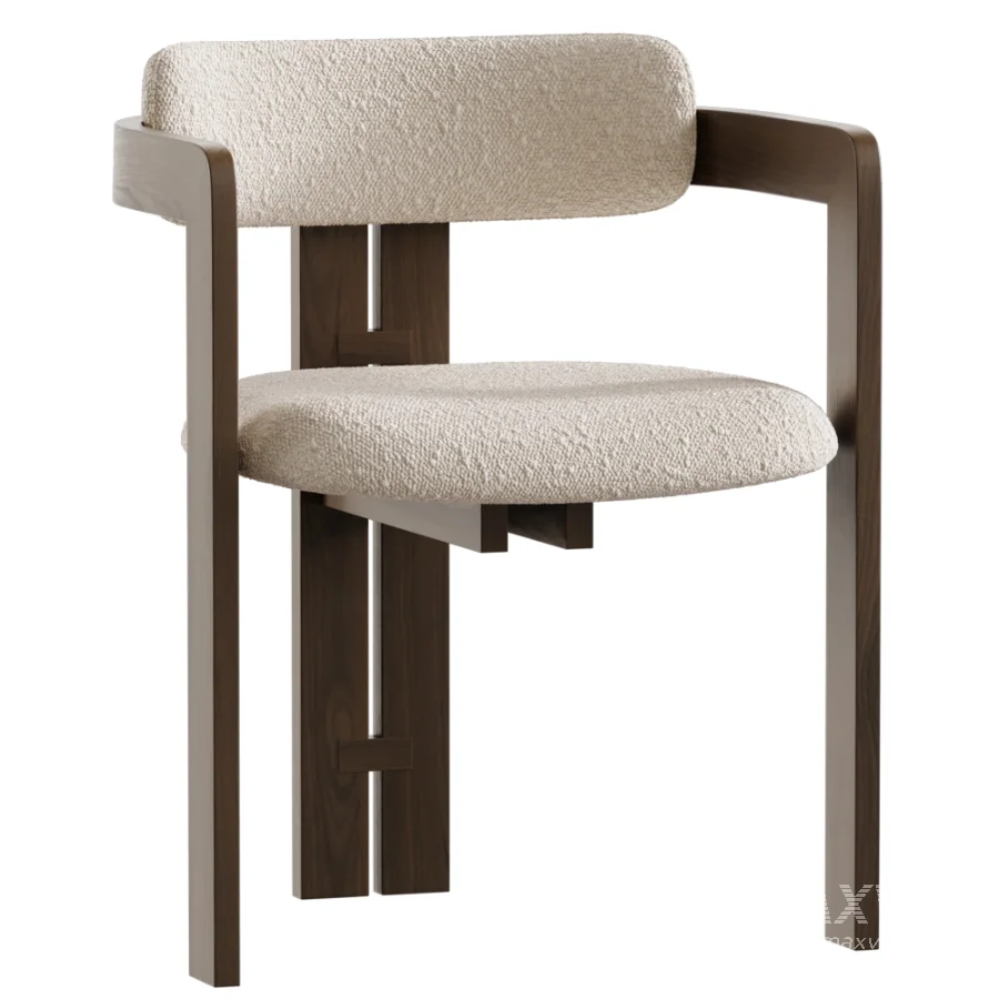 Theodore 2 Chair And Moab 48 Round Dining Table - Image 2