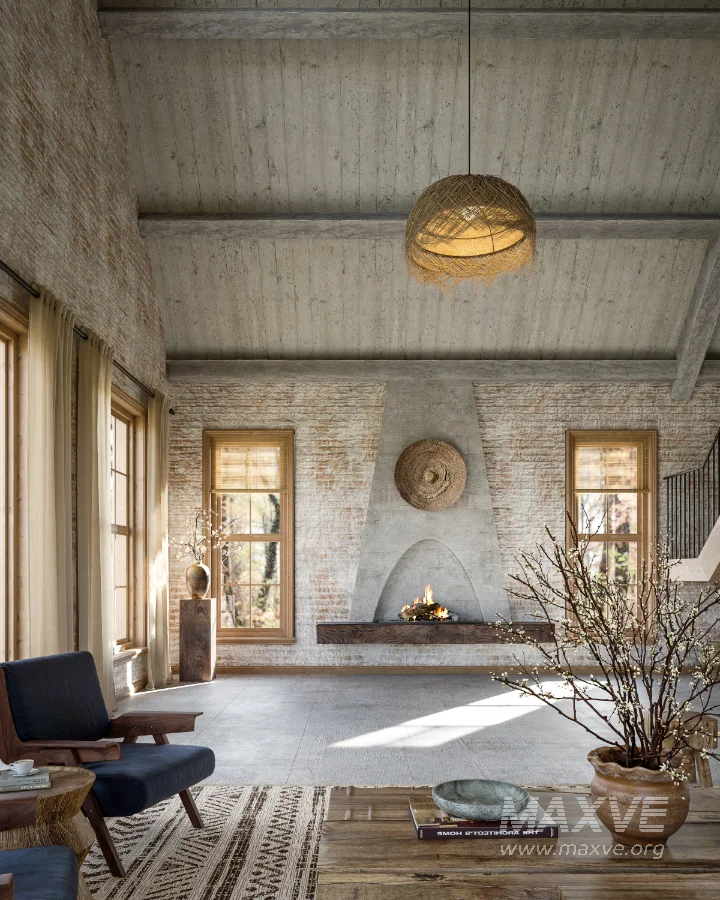 Wabi-sabi living room interior - Image 2