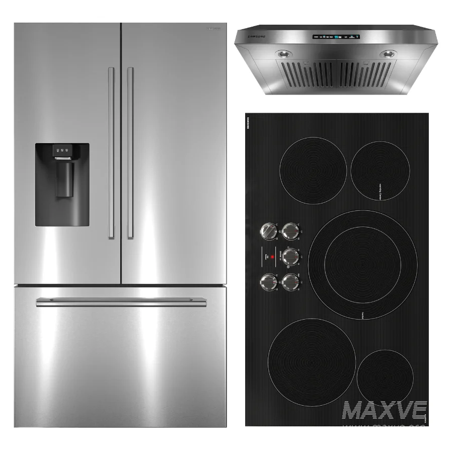 Samsung Kitchen Appliances Set 02 - Image 1