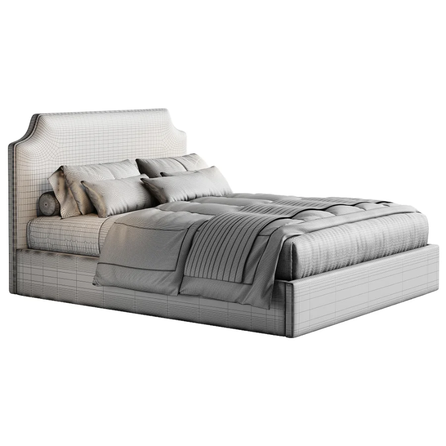 Adona P 173 Bed By Divan - Image 4