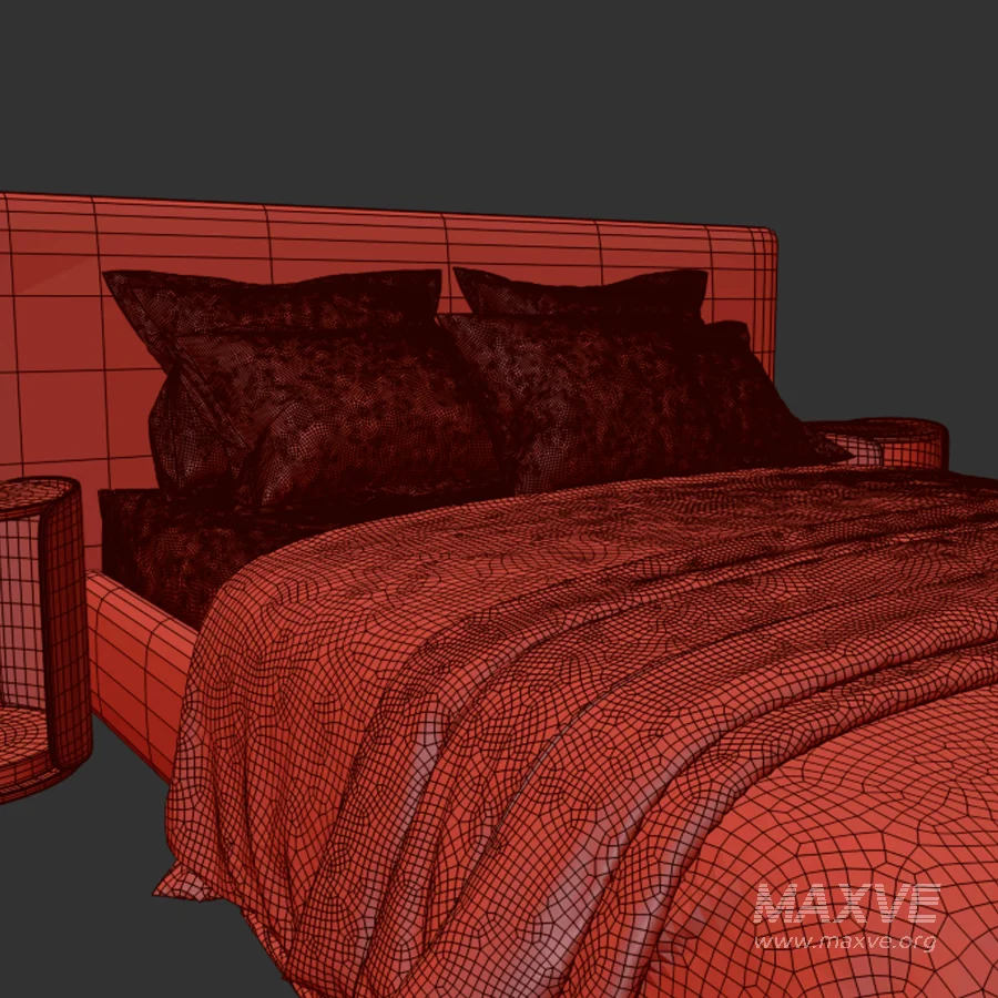 Modern Double Bed 11 - Image 5