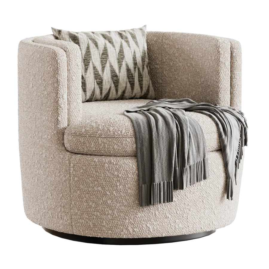 Rowland Swivel Chair - Image 4
