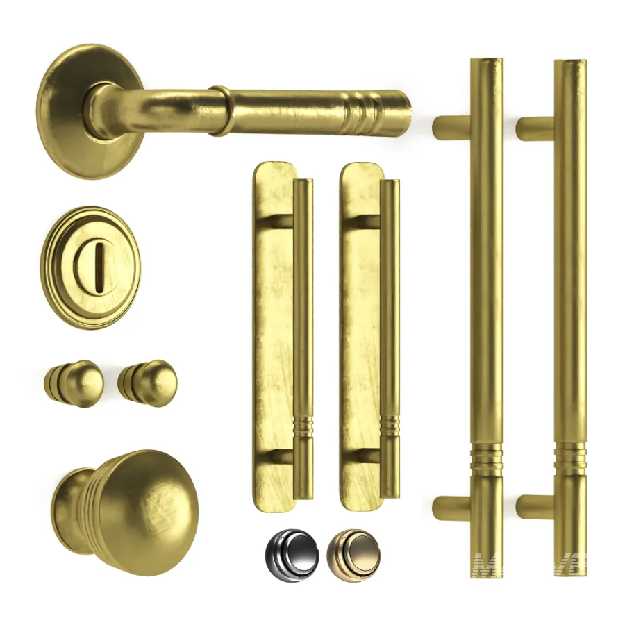Iron Door Hardware Collection 04 - Image 1