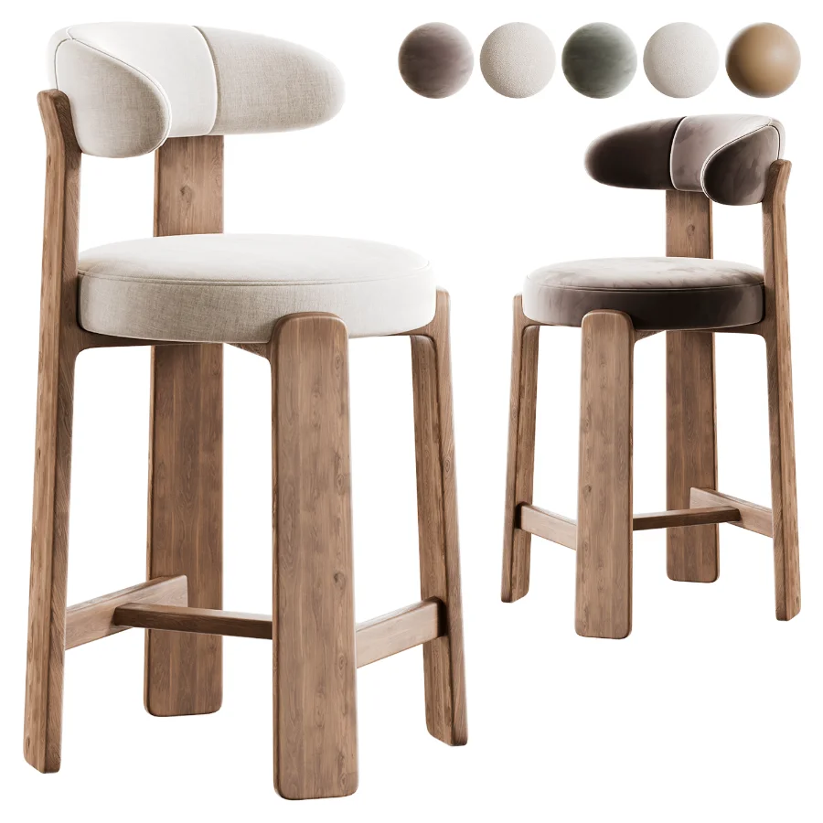 granite bar stool - Image 1