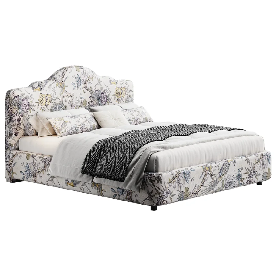 Plain Curved Bed By Parfe - Image 3