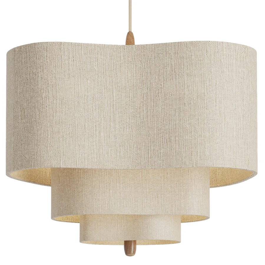 Afralia Fabric Pendant Lamp - Image 2