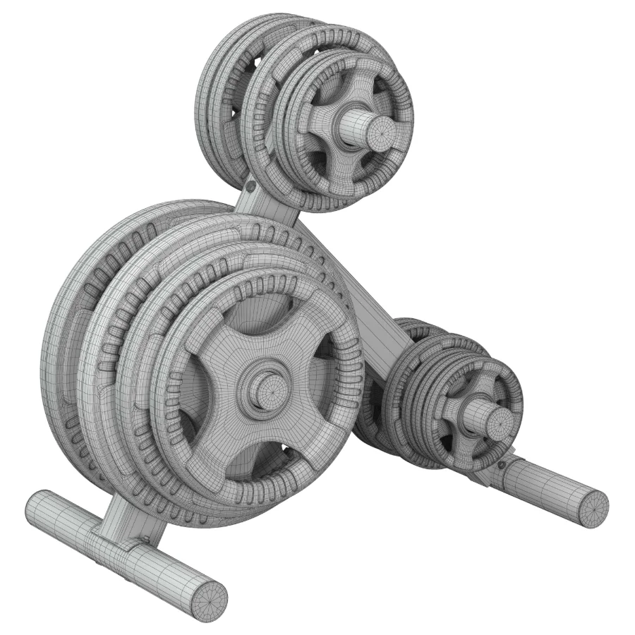 Body Solid Olympic Plate Tree - Image 7