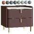 Modern style bedside table - Thumbnail 1