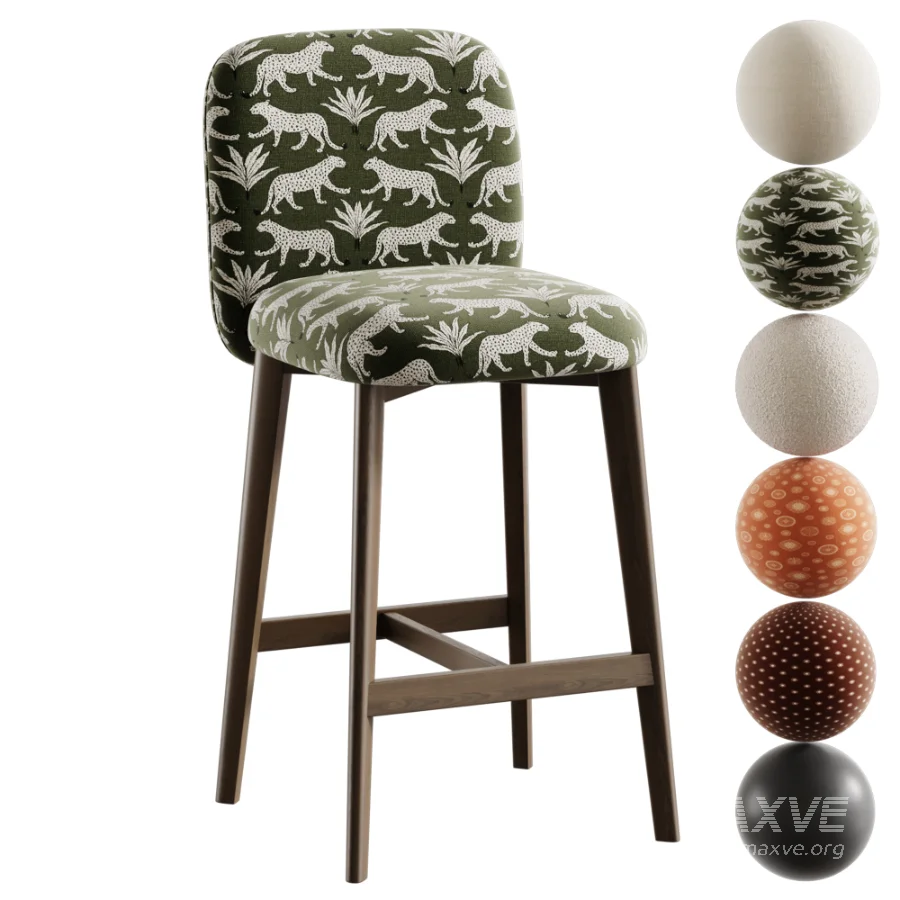 Siloe B Bar Stool by Frag - Image 1