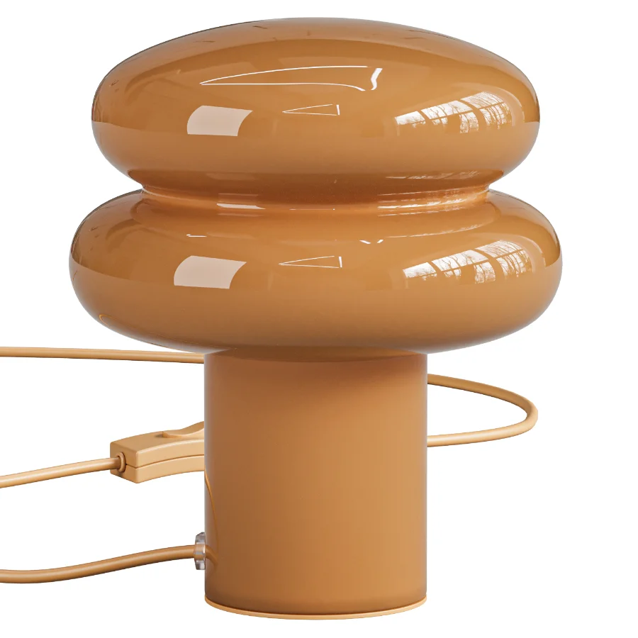 Baya Small Opal Glass Table Lamp - Image 4