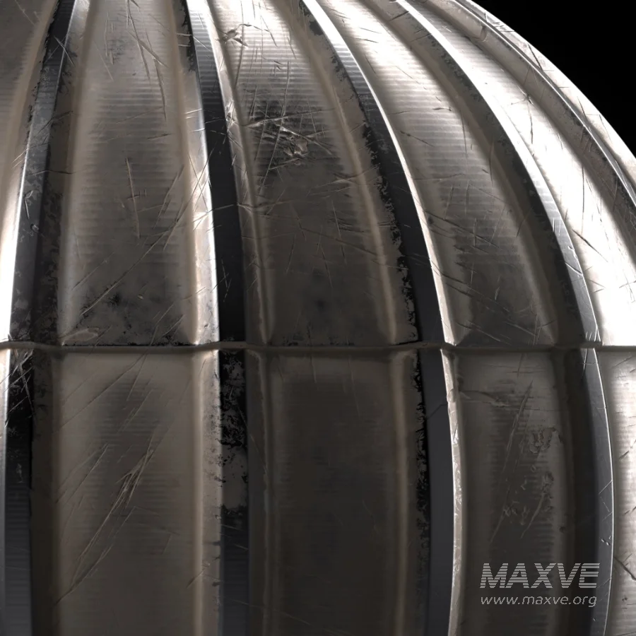 D250 Metal Roofing – Pbr 4k Seamless - Image 2