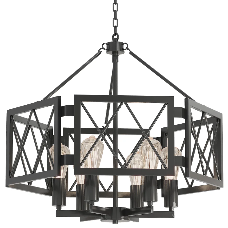 Farmhouse Chandelier - Image 1