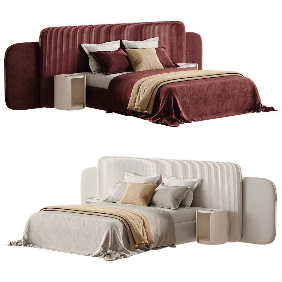 Modern Double Bed 16 - Image 1