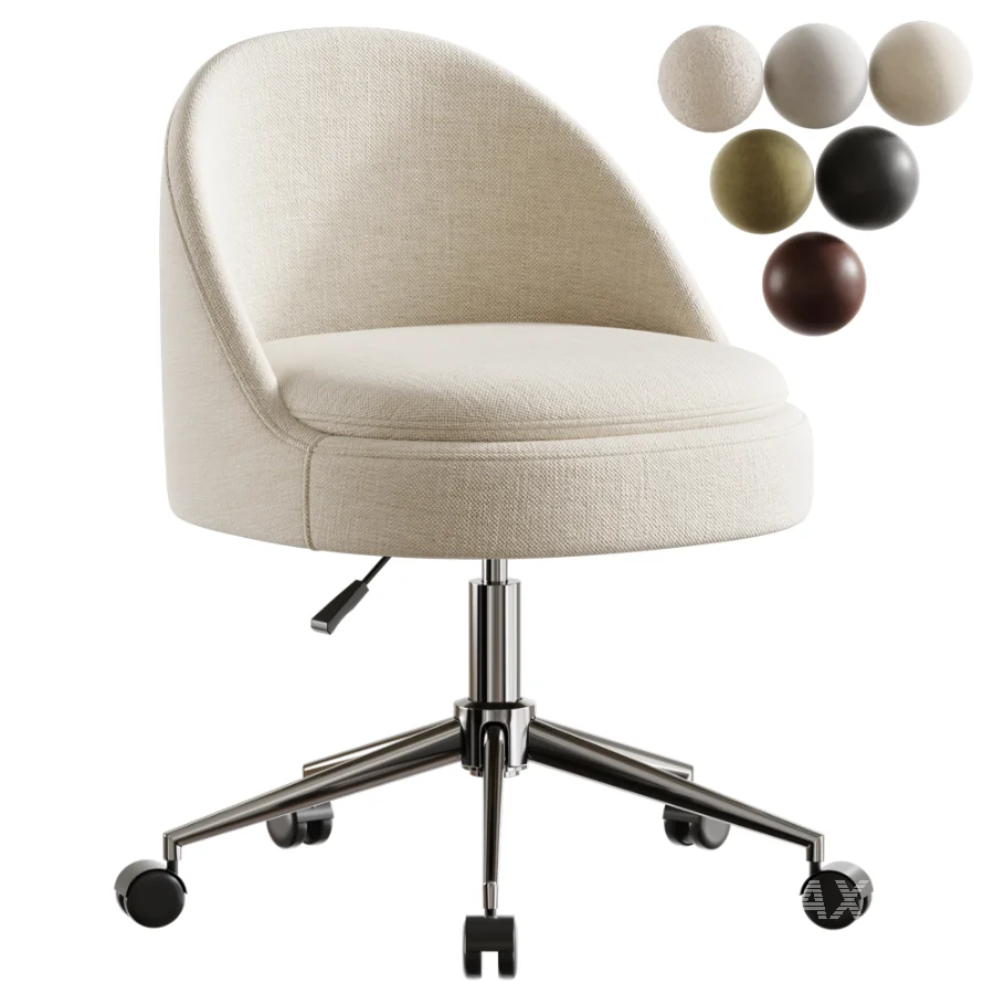 Sendai Dining Little Armchair Swivel - Image 1