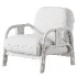 Vindy ash and velour lounge chair - Thumbnail 7