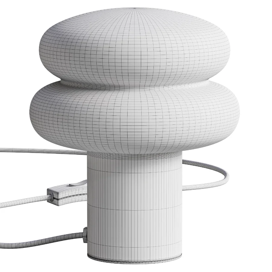 Baya Small Opal Glass Table Lamp - Image 5