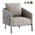 EMMA Armchair By HC28 Cosmo - Thumbnail 1