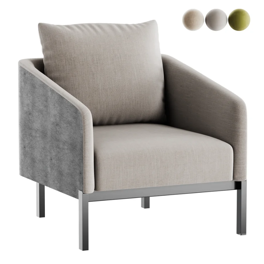 EMMA Armchair By HC28 Cosmo - Image 1