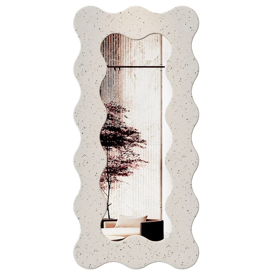 Serpentine Vert Mirror Frame - Image 3