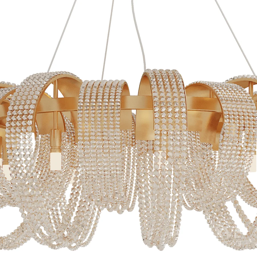 Tassel Crystal Chandelier set2 - Image 3