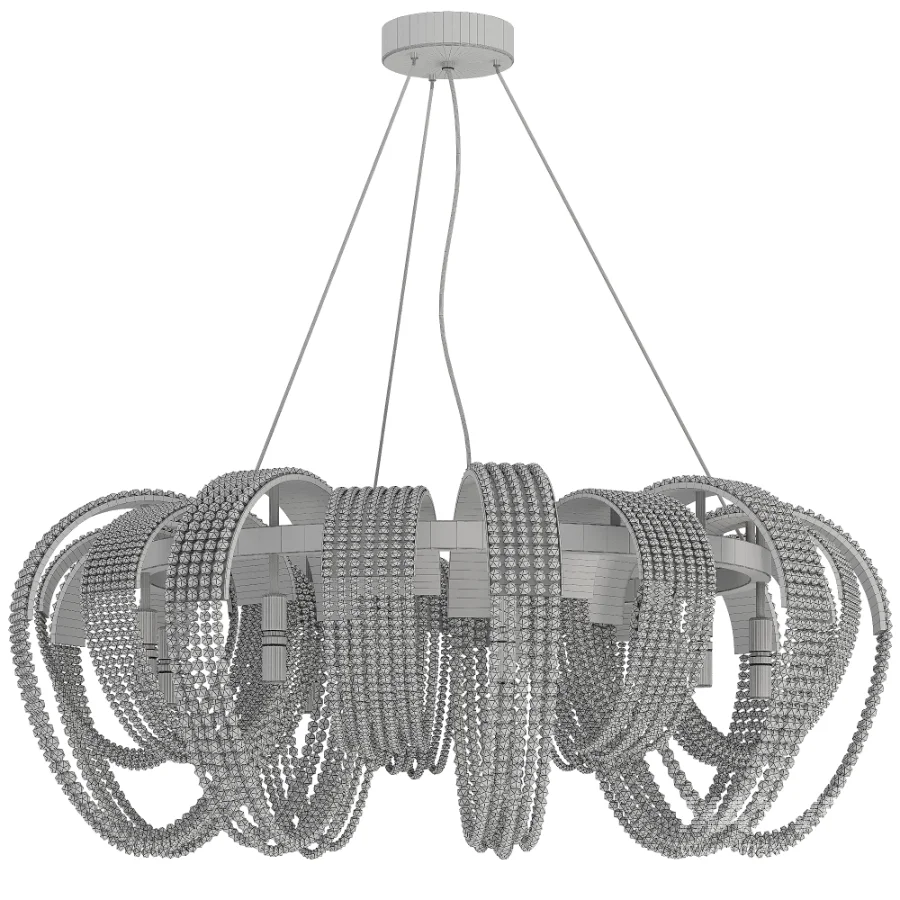Tassel Crystal Chandelier set2 - Image 4