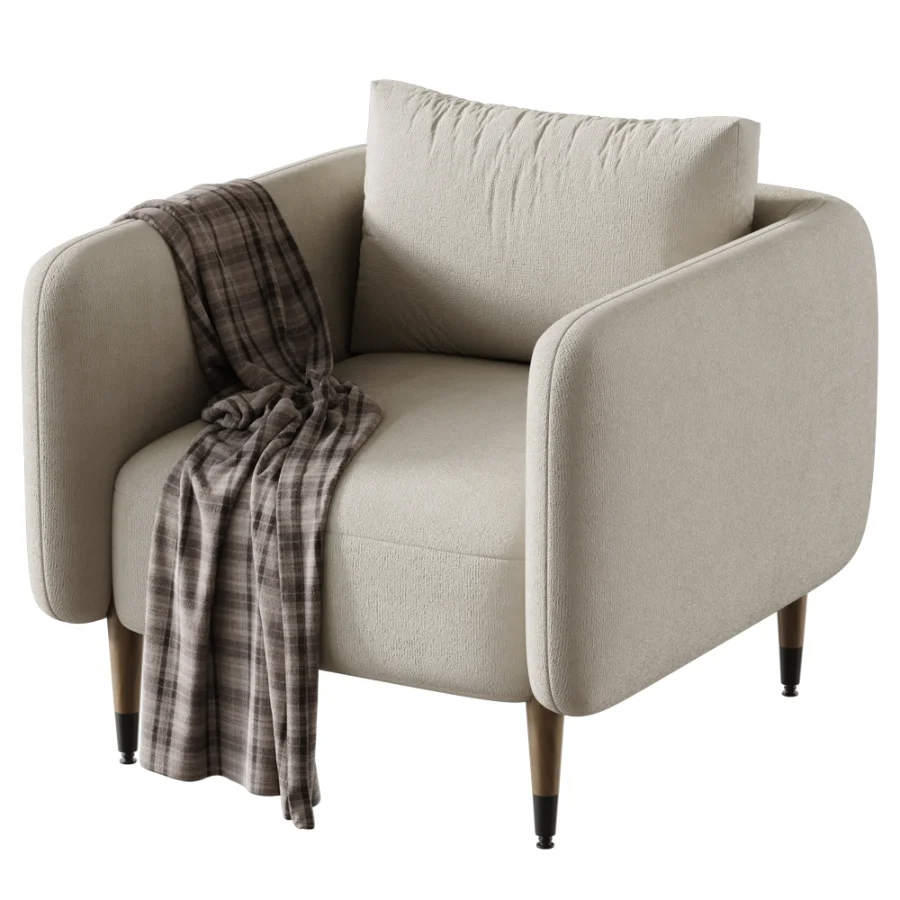 Noir Creme Armchair - Image 2