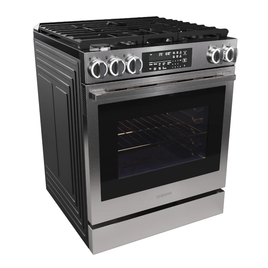 Samsung Cooker Bespoke Slide-In Gas Range - Image 1