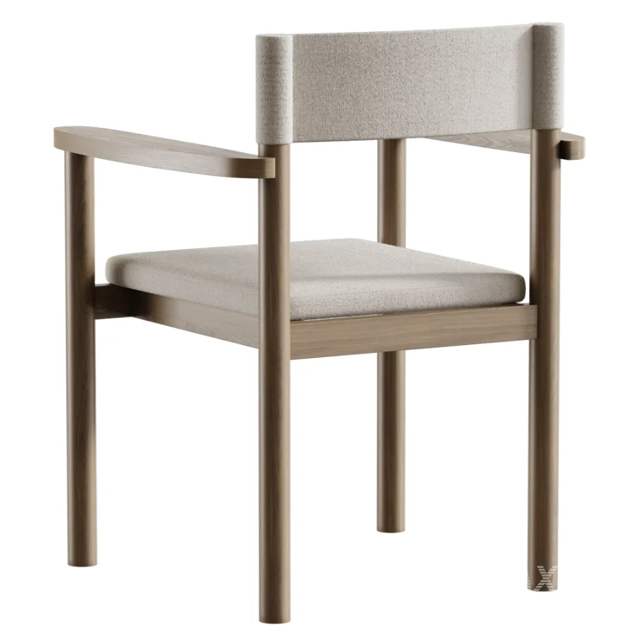 Capri Dining Arm Chair Stackable - Image 4