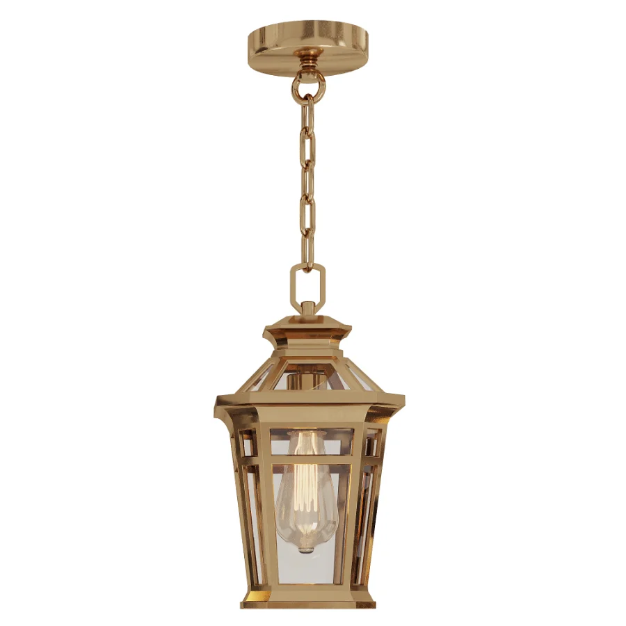 Black Outdoor Pendant Light - Image 5