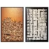 Sol Framed Textured Canvas 3D Wall Art - Thumbnail 3