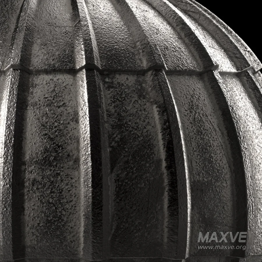 D254 Metal Roofing – Pbr 4k Seamless - Image 3
