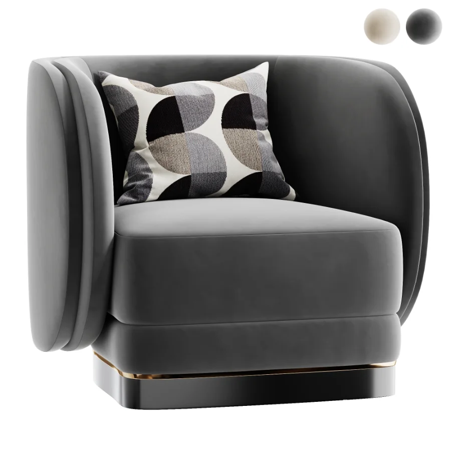 DOWNTON LUXURY ARMCHAIR - Image 1