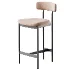Grier Leather Bar & Counter Stools - Thumbnail 5