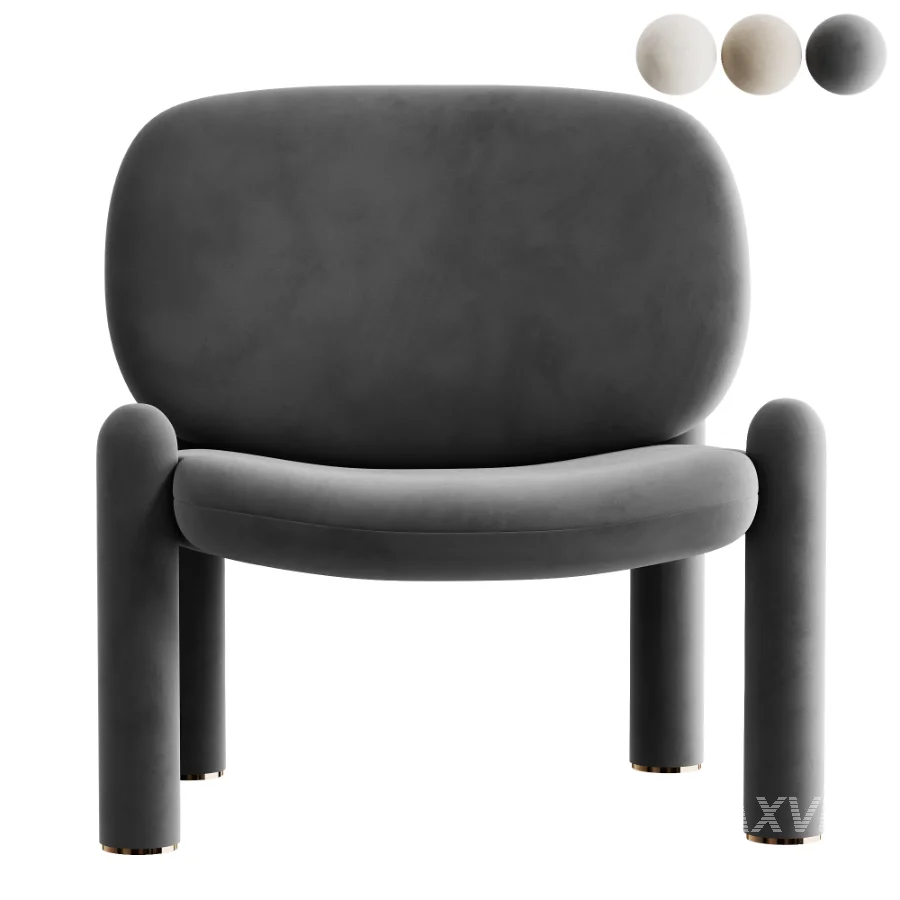 TOTTORI Fabric armchair - Image 3