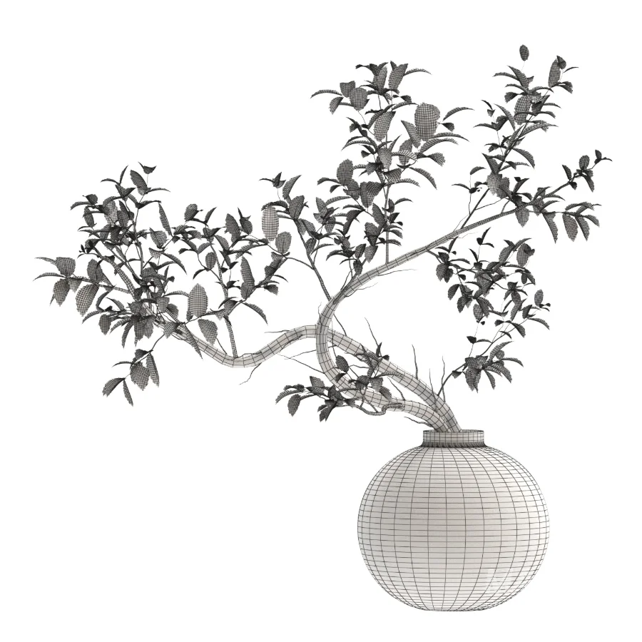 bouquet of plant decor-set002 - Image 2