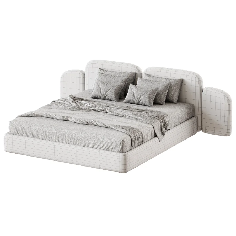 Modern Double Bed - Image 3