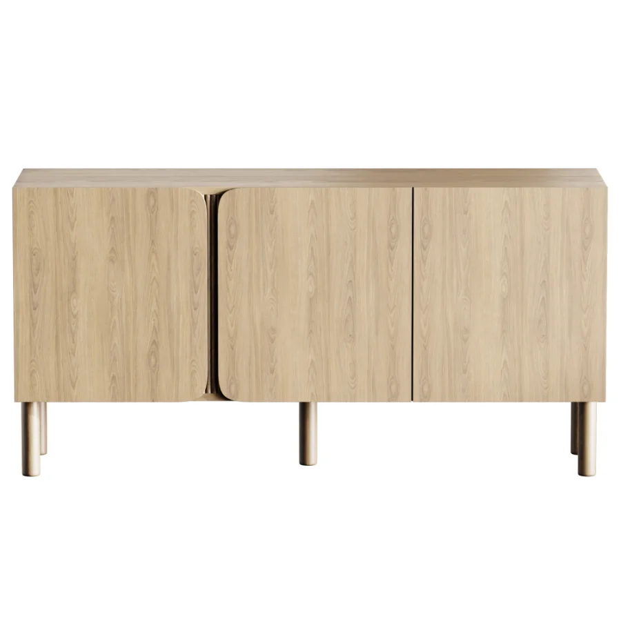 Greymouth Cabinet Natural Wood - Image 3