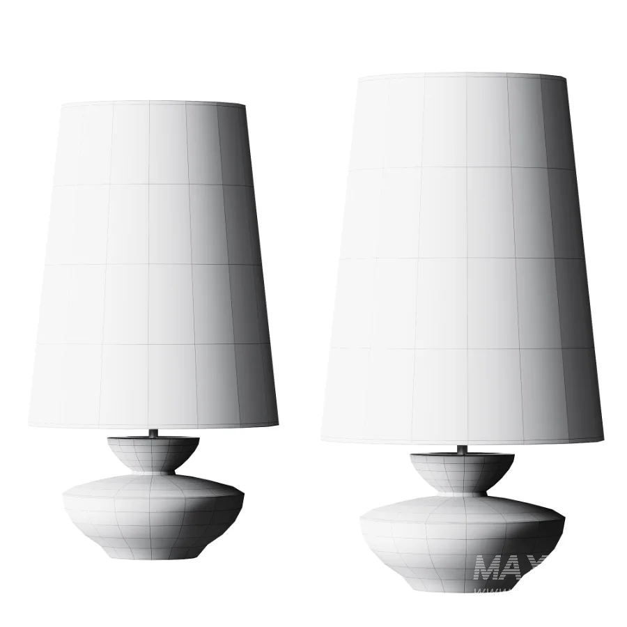 Oron Chocolate & Linen Table Light - Image 3