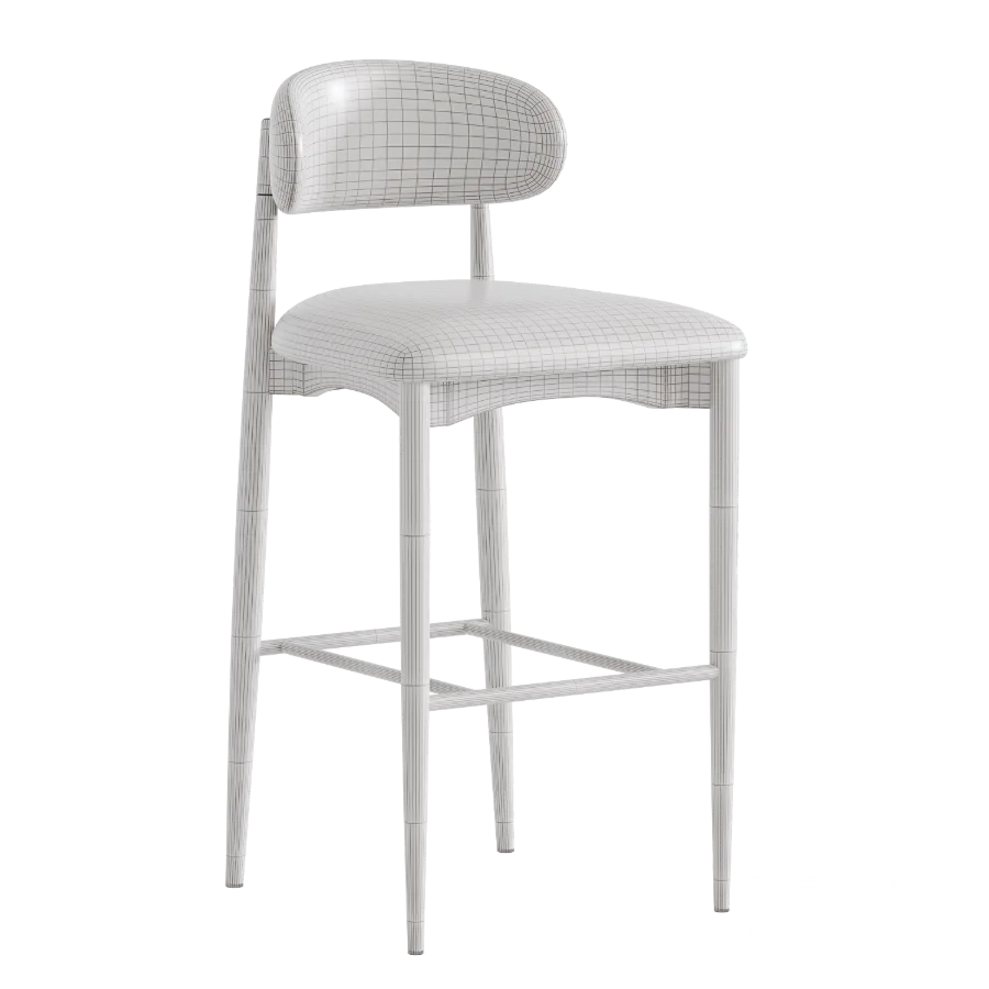 Bradley Bar Stool Natural Oak - Image 6
