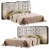 Art Deco style bed - Thumbnail 1