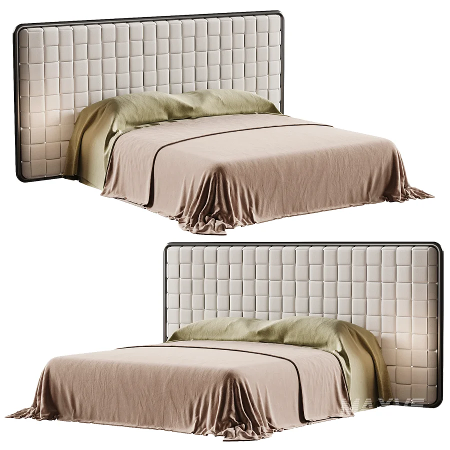 Art Deco style bed - Image 1