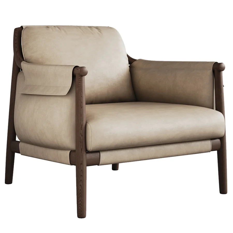 Times Lounge Armchair - Image 1