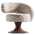Fabric armchair - Thumbnail 3