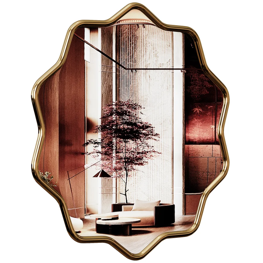 Scalloped Mirror - Image 3