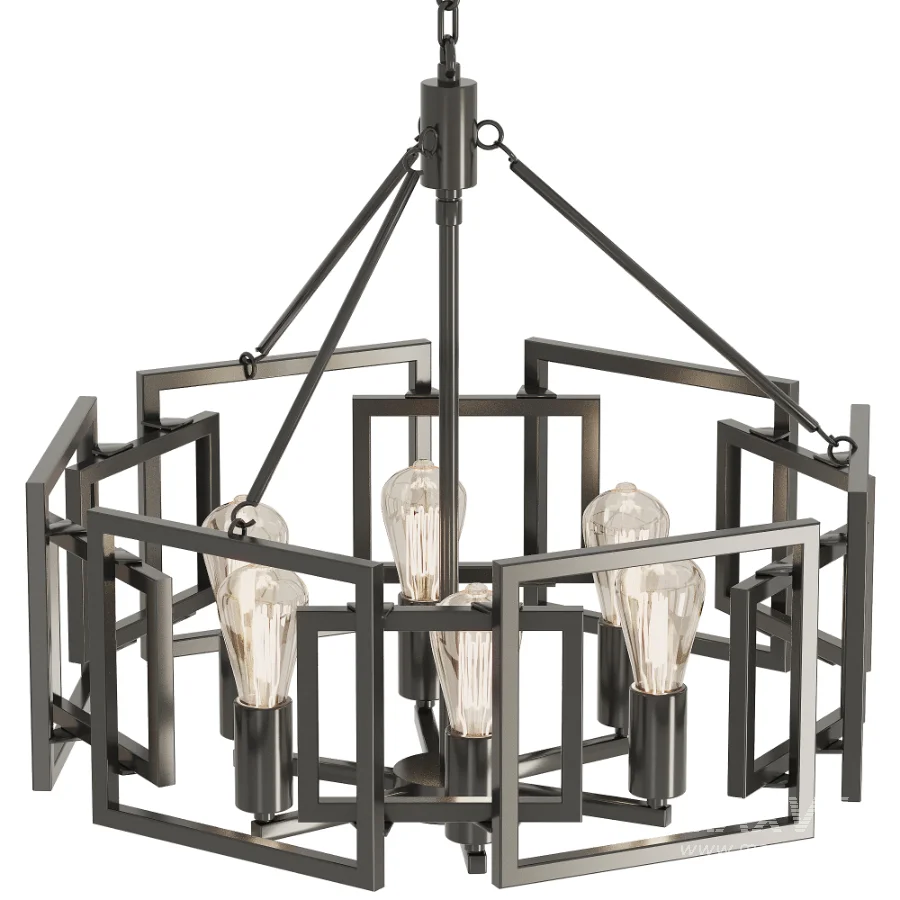 Drum Hollow Chandelier - Image 4
