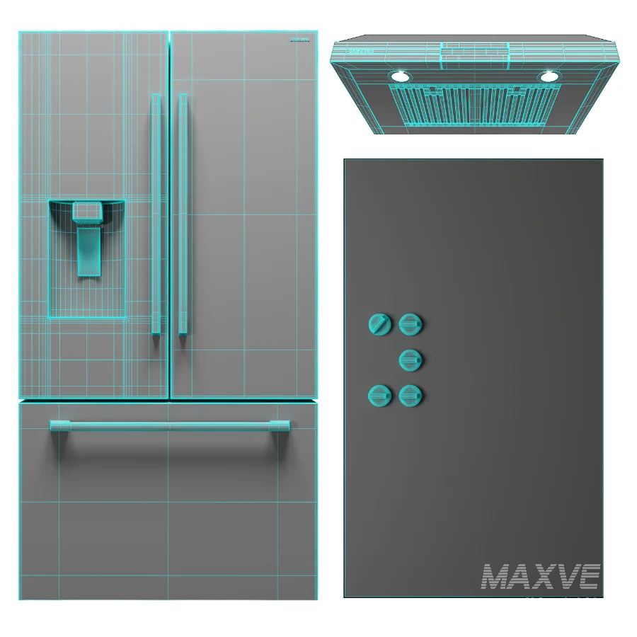 Samsung Kitchen Appliances Set 02 - Image 8