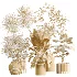 AV Indoor Plants Set 516 Licuala Palm Ficus Marginata Yucca and Olive Ficus - Thumbnail 8