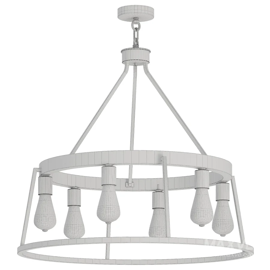 Industrial Chandelier - Image 4