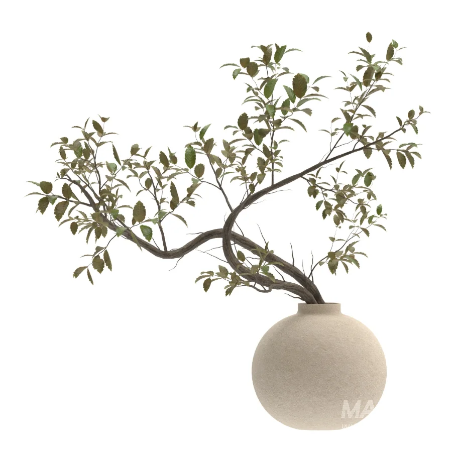 bouquet of plant decor-set002 - Image 3